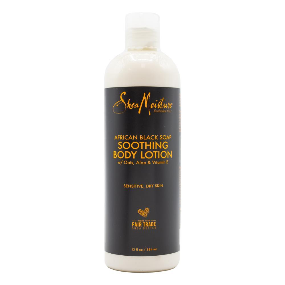 Shea Moisture Body Lotion African Black Soap Soothing 384mL