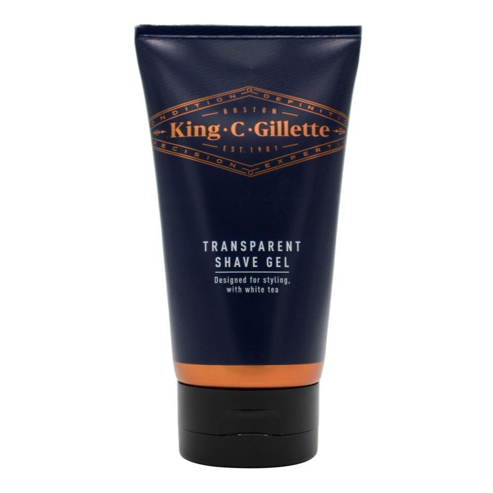 King C Gillette Transparent Shave Gel 150ml