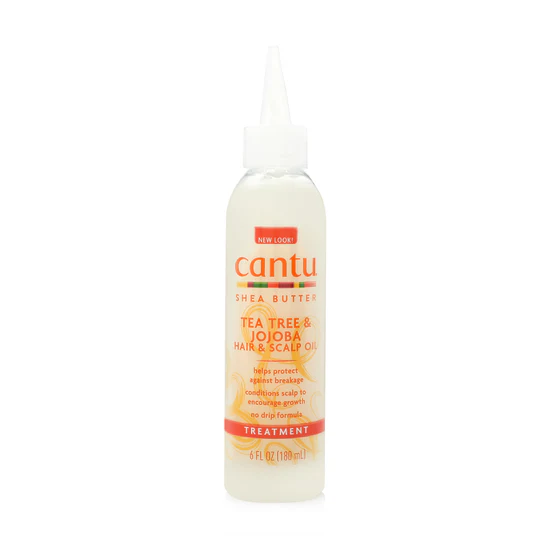 Cantu Hair & Scalp Oil with Shea Butter Tea Tree & Jojoba 6oz