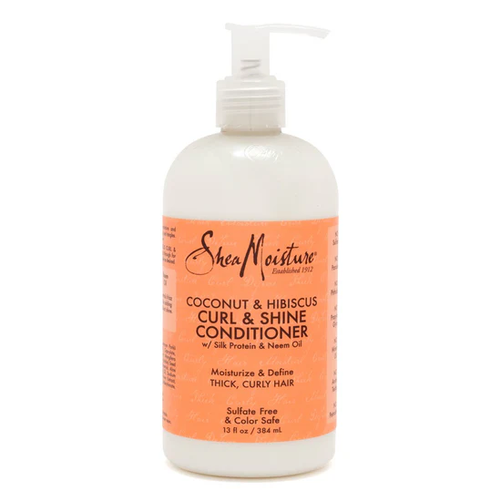 Shea Moisture Coconut & Hibiscus Curl & Shine Conditioner 13oz