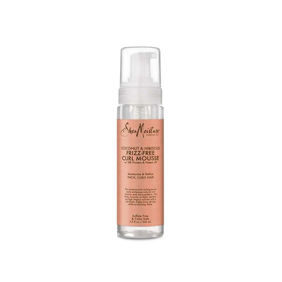 Shea Moisture Coconut & Hibiscus Frizz-Free Curl Mousse 222ml