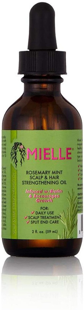 Mielle Rosemary Mint Scalp & Hair Strengthening Oil 57g (2oz)