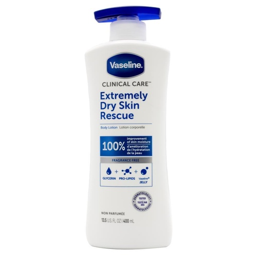 Vaseline Body Lotion Extremely Dry Skin Rescue 400mL 