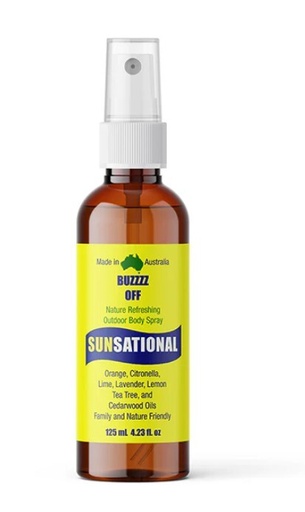 Sunsational Natural Buzzzz Off Spray 125mL