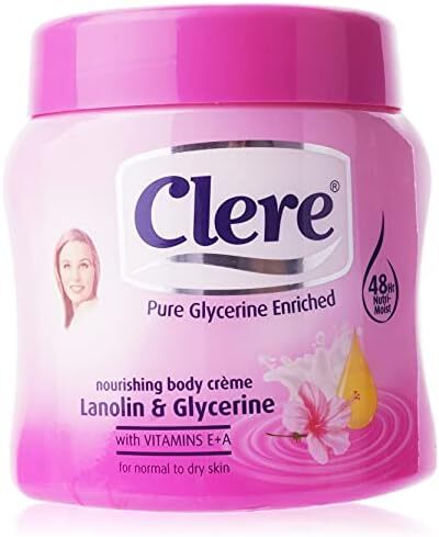 Clere Nourishing Lanolin And Glycerine Body Cream 125mL