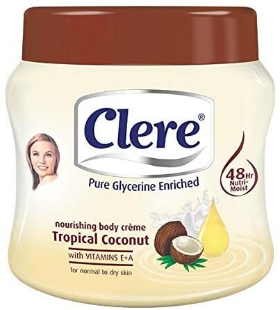 Clere Body Creme Tropical Coconut 500mL
