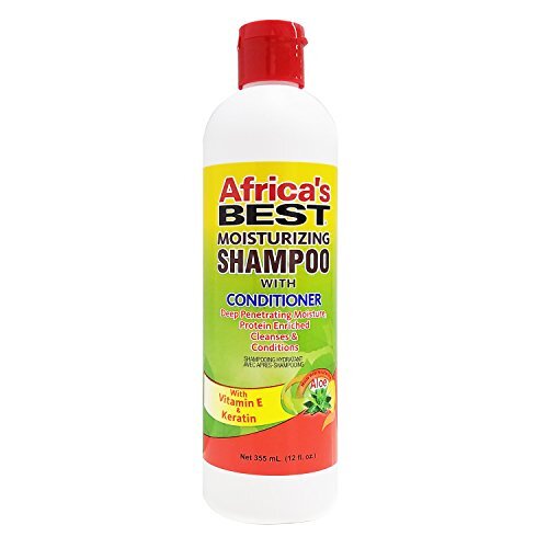 [(AB52012)] Africa's Best Moisturising Shampoo with Conditioner 355mL (12oz)