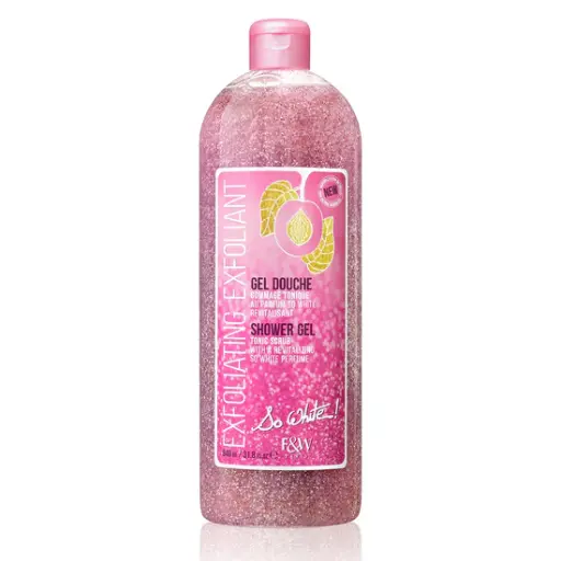 F&W - SO WHITE - Exfoliating Shower Gel 940ml