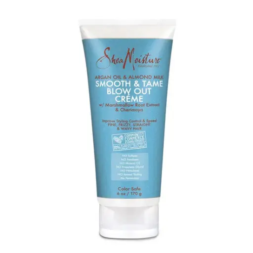 Shea Moisture Shea Argan & Almond Milk Smooth & Tame Blow Out Cream 