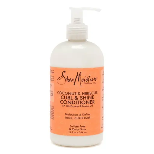 Shea Moisture Coconut & Hibiscus Curl & Shine Conditioner 13oz