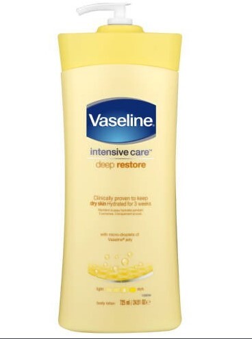 Vaseline Intensive Care Deep Restore 725mL Pump Essential Healing