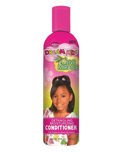 [AP47513] African Pride Dream Kids Olive Miracle Detangling Conditioner 355mL (12oz)